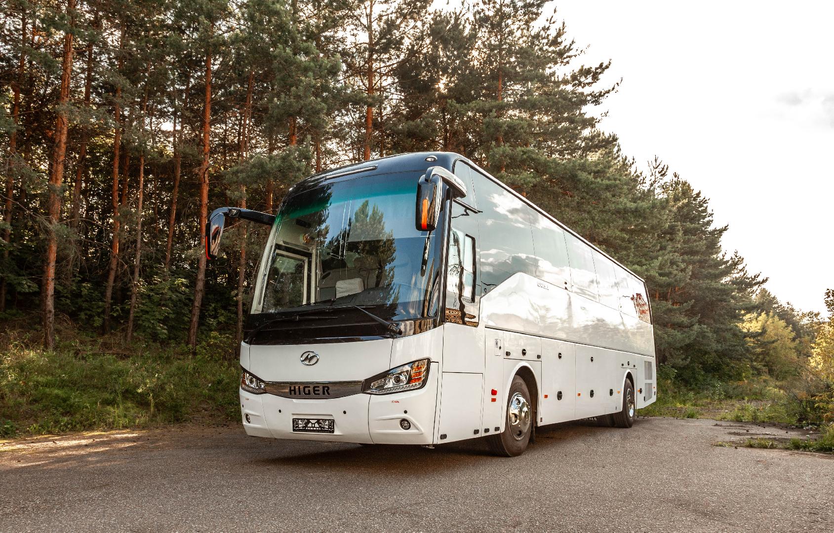 Изображение к статье «Флагманский автобус HIGER KLQ6128LQ»