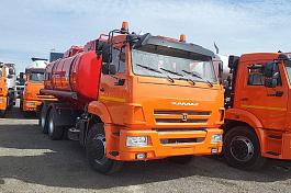 АТЗ-13-КАМАЗ-65115 (мод. 7074А2-50, 13 м3, 3 отс., насос СВН-80, УВТ - ППО-40, РКТ-40)