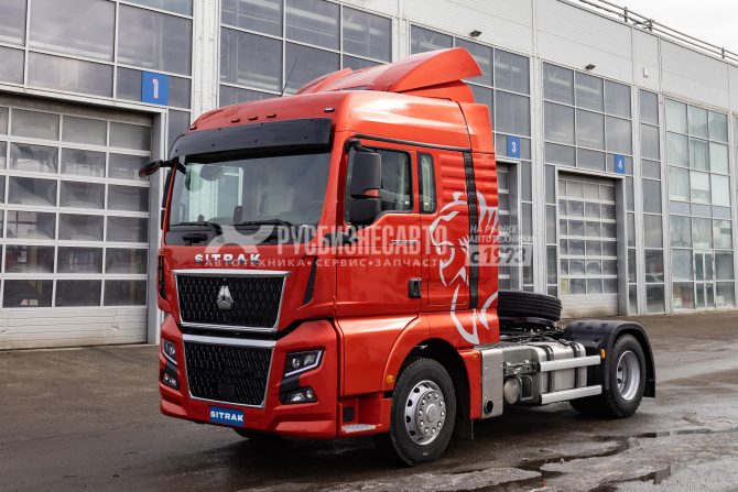 Купить Тягач SITRAK C7H MAX 4x2 ( ZZ4186V391HE ) / без АДР с КОМ, красный 2024г.в. в компании Русбизнесавто - изображение 0