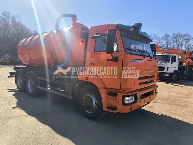 Купить КО-529-20 на шасси КАМАЗ-65115 вакуумная машина 13 м3 в компании Русбизнесавто - изображение 7