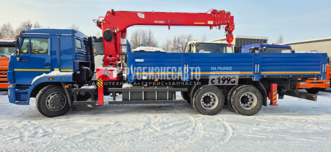 Купить КМУ КАМАЗ 65117-3010-48 (Евро-5) + HANGLIM KS1256G2 верх.упр. + борт сталь 6,8м. в компании Русбизнесавто - изображение 10