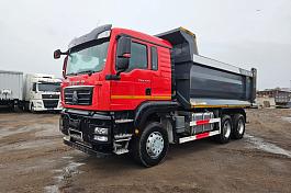 Самосвал HOWO T5G (6x4) б/у (2022 г. 60 200 км) (4050) новая резина вед оси