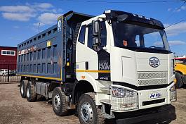 Самосвал FAW J6 (8х4) б/у (2023 г.в., 34 м3., 35 779 км.) (1047)