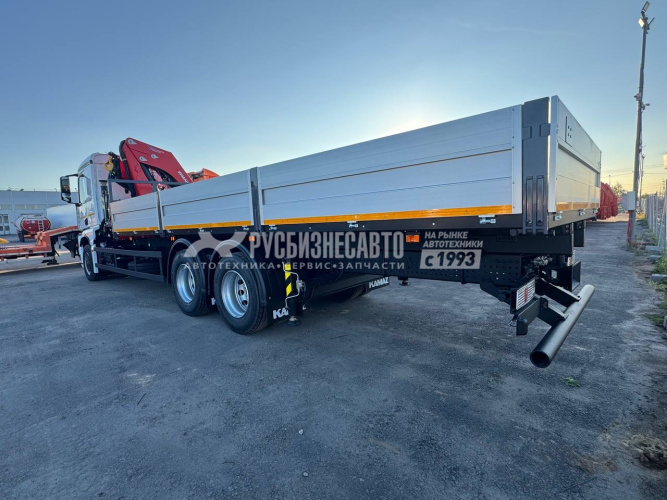 Купить КМУ КАМАЗ 65658-1764-49 (Евро-5) + ИНМАН ИМ-320 нижн.упр. + борт алюминий 7,8м. + доп.опоры в компании Русбизнесавто - изображение 5