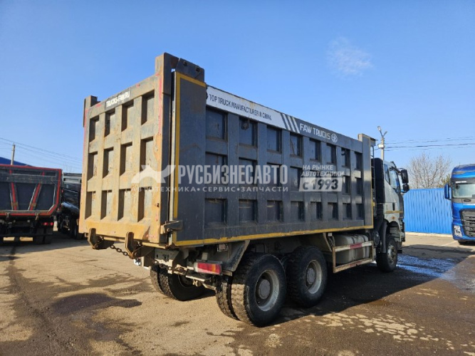 Купить Самосвал FAW J6 6x4 б/у (2023 г.в.,61 117 км.)(4568)Сбер комиссия в компании Русбизнесавто - изображение 3