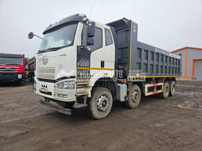 Купить Самосвал FAW J6 8x4 б/у (2023 г.в.,65 178 км.)(6934)Сбер комиссия - Бронь Саевец.Н в компании Русбизнесавто - изображение 7