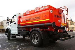 4693А1 (АТЗ-5,2 м3, 2 отс., насос СВН-80, ГАЗ-C41R13 NEXT)