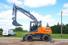 Экскаватор колесный UMG E170W