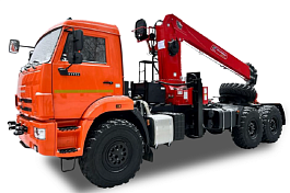 КМУ Тягач КАМАЗ 43118-73094-50 (Евро-5, без спалки) + HORYONG HRS216 верх.упр.