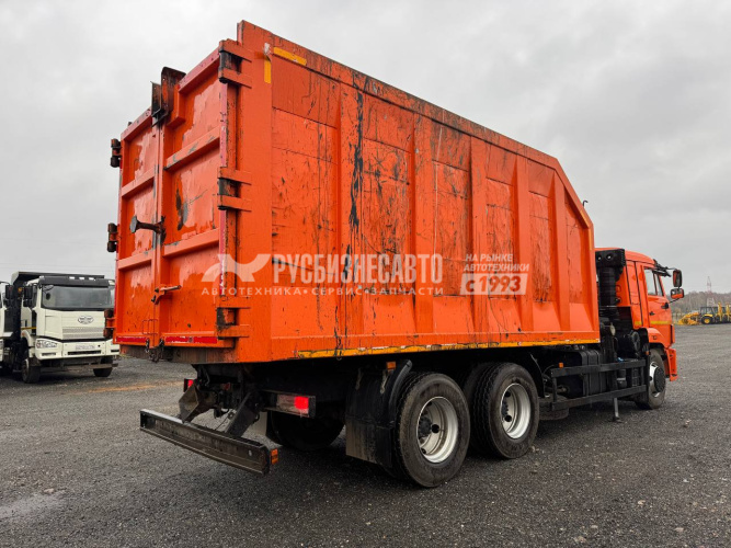 Купить КМУ Ломовоз КАМАЗ-65115-3094-48 манипулятор VM10-74 б/у (2024 г., 39 365 км.)(9187) в компании Русбизнесавто - изображение 3