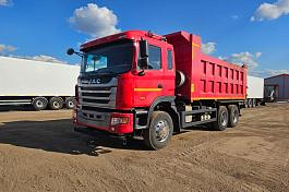 Самосвал JAC N350 6х4 б/у (2021 г.в., 56 760 км.)(9805) - новая резина зад. ось.