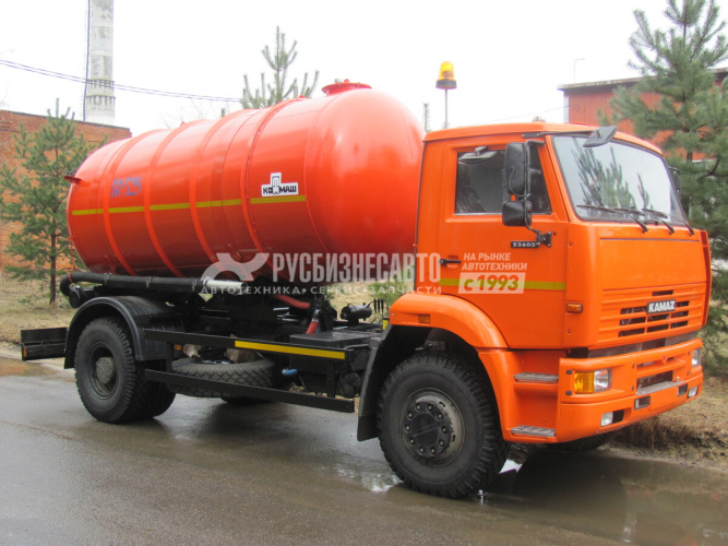 Купить КО-529-14 на шасси КАМАЗ 53605-773950-48 вакуумная машина																														 в компании Русбизнесавто - изображение 1