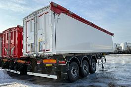 Самосвальный полуприцеп алюминиевый Kassbohrer BASIC зерновоз 50 м3 ССУ 1220 мм