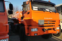 АТЗ-10-КАМАЗ-43118 (10 м3, 1 отс., насос СВН-80, УВТ, мод.4672G2)