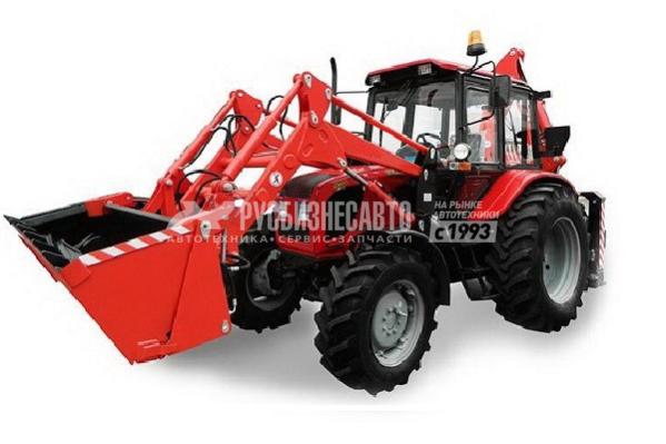 Купить Одноковшовый погрузчик-экскаватор ЭО2626С-1 (на базе Беларус 92П, смещаемая ось, челюстной ковш) в компании Русбизнесавто - изображение 1