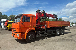 КМУ КАМАЗ 65115-3094-48 (Евро-5) + ИНМАН ИТ-200 + серт.люлька + борт сталь 6,6м. СПМ