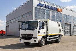 KAT- 8 на шасси Камаз 43089 Компас 9 (ТКМ-491)  мусоровоз, 8м3, задняя загр.