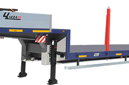 ЧМЗАП 99064-100-01 Полуприцеп-тяжеловоз трал, 39,5 т., мех. трапы, коники