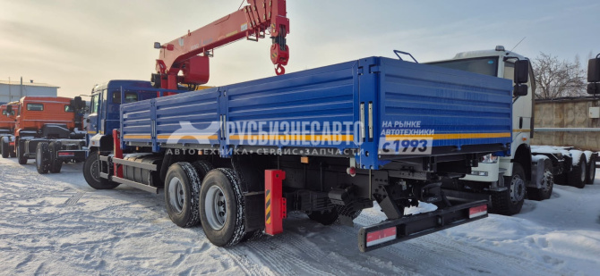 Купить КМУ КАМАЗ 65117-3010-48 (Евро-5) + HANGLIM KS1256G2 верх.упр. + борт сталь 6,8м. в компании Русбизнесавто - изображение 2