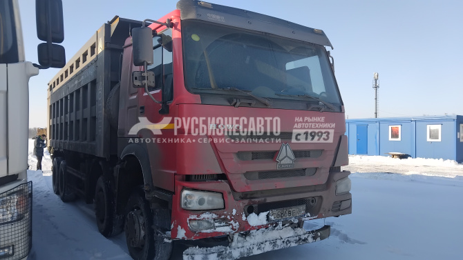 Купить Самосвал HOWO T5G 8x4 б/у (2022г., 129 947км.)(4328)-Сбер комиссия  в компании Русбизнесавто - изображение 0