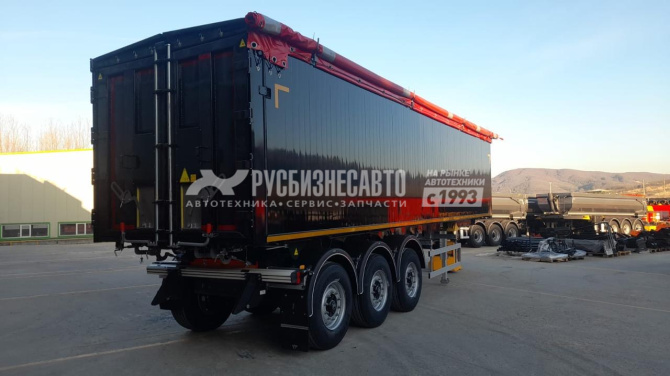 Купить Kassbohrer BASIC (ISO PAKCS), П/п самосвальный зерновоз, 3 оси BPW, AL, V = 50 м3, ССУ 1220 мм в компании Русбизнесавто - изображение 0