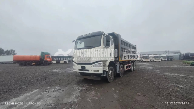 Купить Самосвал FAW J6 (8х4) б/у (2023 г., 26 756 км) (0538) Сбер комиссия- Бронь Сбер в компании Русбизнесавто - изображение 2