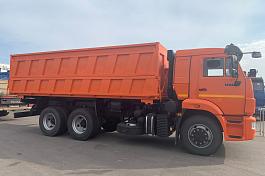 ПЛАНЕТА 552900 на КАМАЗ 65115-4052-56, самосвал 3-х сторонний, борт 5200*2420*1500, V=18,8м3