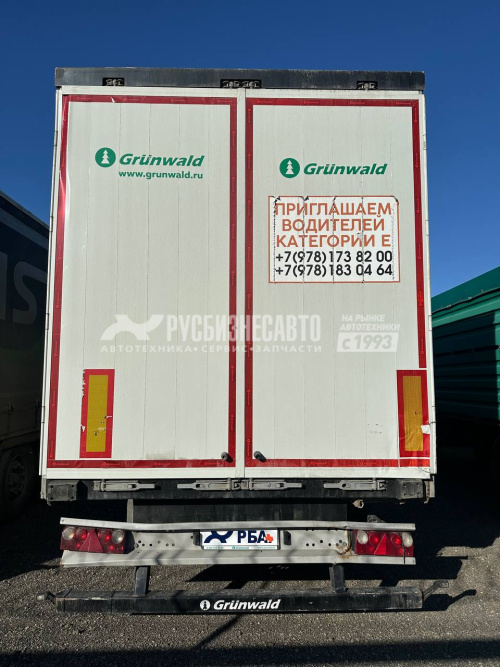 Купить GRUNWALD, 9453-0000010-10, ПОЛУПРИЦЕП б/у (штора 13,6м)(2023 г.)(8910)-Сбер комиссия в компании Русбизнесавто - изображение 3