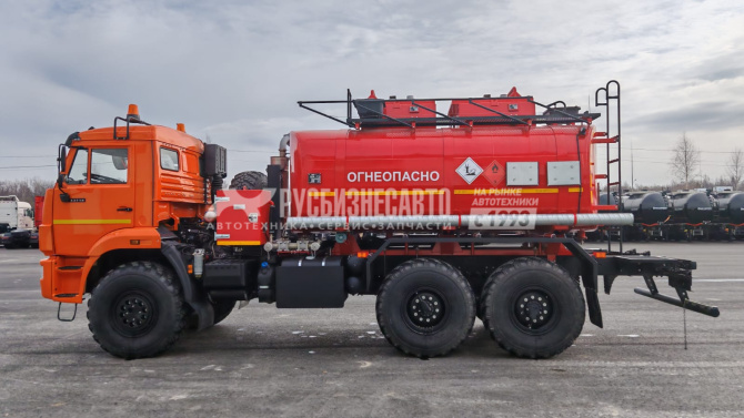 Купить АТЗ-12 КАМАЗ-43118 (12м3, 2 отс., насос СВН-80, УВТ - ППО-25, мод.7074А4-50) в компании Русбизнесавто - изображение 15