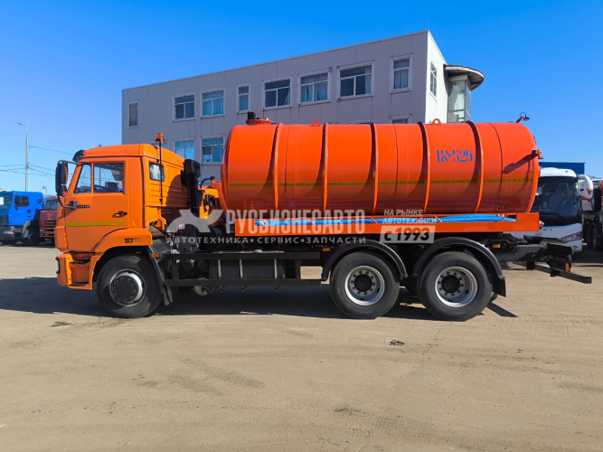 Купить КО-529-20 на шасси КАМАЗ-65115 вакуумная машина 13 м3 в компании Русбизнесавто - изображение 2