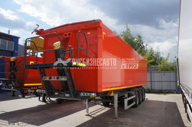 Купить Kassbohrer BASIC (ISO PAKCS), П/п самосвальный зерновоз, 3 оси BPW, AL, V = 50 м3, ССУ 1220 мм в компании Русбизнесавто - изображение 1