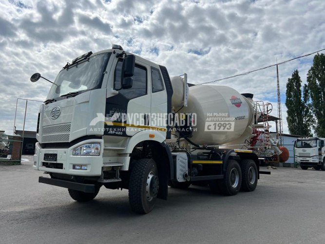 Купить Автобетоносмеситель 69365Z на шасси FAW CA3250 6x6 (Евро-5) 9м3 в компании Русбизнесавто - изображение 1