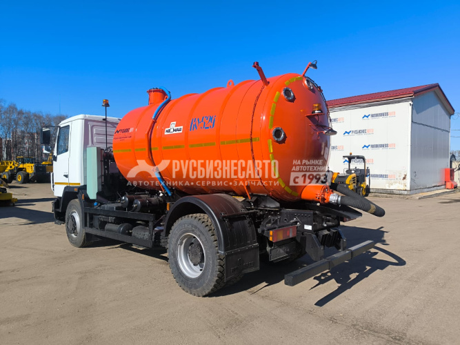 Купить КО-529-16 на шасси МАЗ 534025 вакуумная машина 11 м3 в компании Русбизнесавто - изображение 14