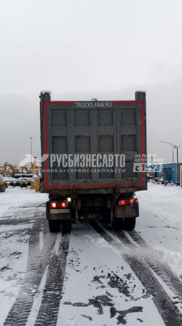 Купить Самосвал FAW J6 (8x4) б/у (2023 г.в. 54948 км.)(9874) - Сбер комиссия - бронь Стариков М. в компании Русбизнесавто - изображение 5