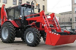 Машина для выемки грунта ЭБП-11.1 на базе МТЗ-92П (аналог ЭО2626)