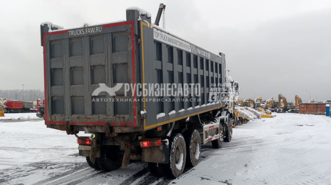 Купить Самосвал FAW J6 (8x4) б/у (2023 г.в. 54948 км.)(9874) - Сбер комиссия - бронь Стариков М. в компании Русбизнесавто - изображение 6