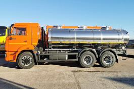 АЦ пищевая КАМАЗ-65115 (мод. 568703, 10 м3, 3 отс., СТАРТ) 				