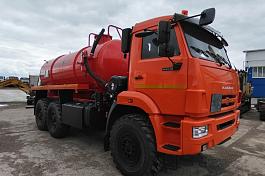 АКН-10 КАМАЗ 43118 (вакуум,10 м3, насос КО-505, ДОПОГ, мод. 4672G2-30)