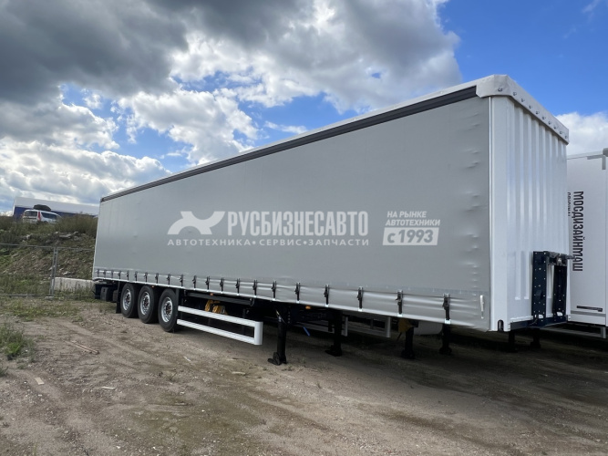 Купить VKRP329D Шторный полуприцеп без борта, коники ССУ1150 мм в компании Русбизнесавто - изображение 1