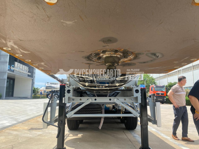 Купить ППЦ-27 BULL  (пищевая, 27 м3, нерж/нерж, 4 отс., система мойки, 4 оси SAF, WABCO) в компании Русбизнесавто - изображение 2