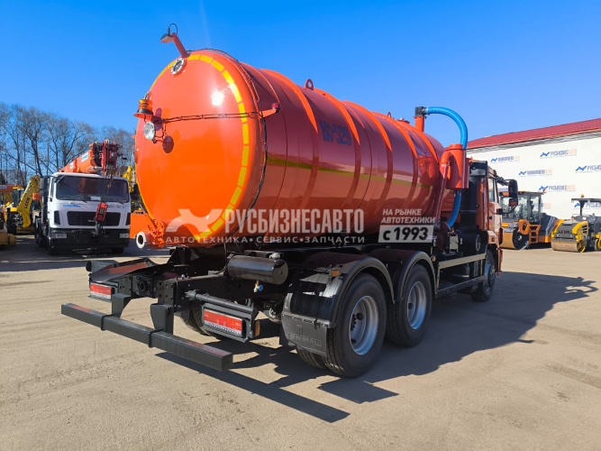 Купить КО-529-20 на шасси КАМАЗ-65115 вакуумная машина 13 м3 в компании Русбизнесавто - изображение 5