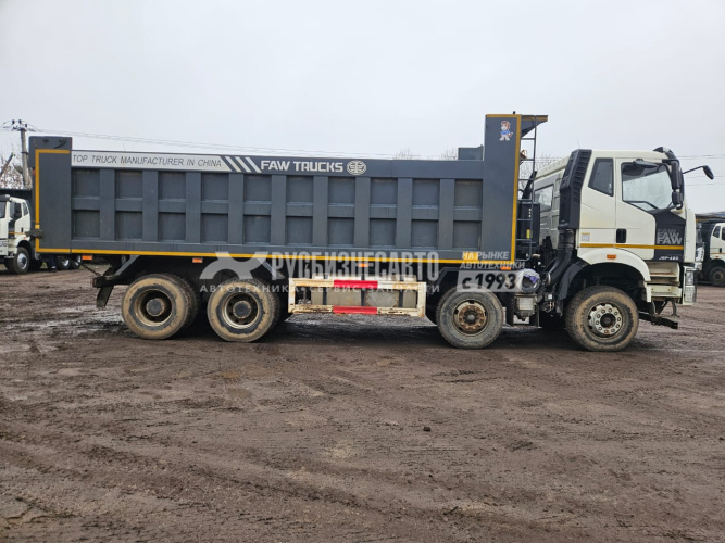Купить Самосвал FAW J6 8x4 б/у (2023 г.в.,65 178 км.)(6934)Сбер комиссия - Бронь Саевец.Н в компании Русбизнесавто - изображение 2