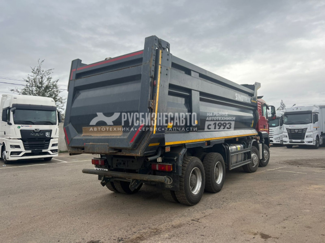 Купить Самосвал SITRAK C7H 8х4/ кузов наклон/  МКПП без ретардера/ б/у (2023 г.в. 50 554 км) (4727) в компании Русбизнесавто - изображение 9