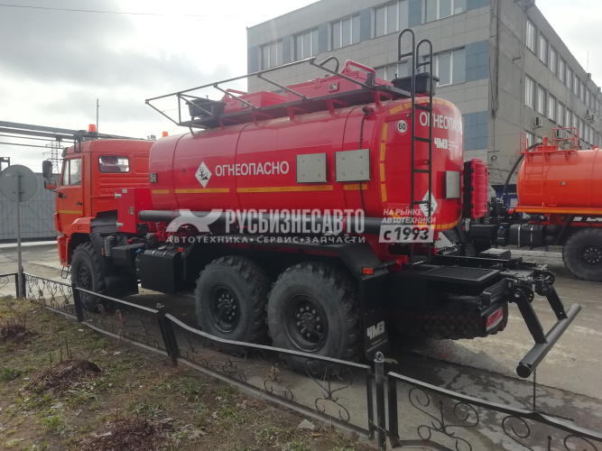 Купить АТЗ-12 КАМАЗ-43118 (12м3, 2 отс., насос СВН-80, УВТ - ППО-25, мод.7074А4-50) в компании Русбизнесавто - изображение 3