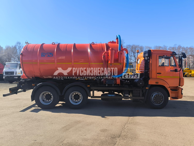 Купить КО-529-20 на шасси КАМАЗ-65115 вакуумная машина 13 м3 в компании Русбизнесавто - изображение 6