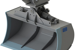 ЭК КОВШ ПЛАНИРОВОЧНЫЙ НАКЛОННЫЙ 0,76М3 2000ММ  DCT620-76G1 RESHKE-BULL