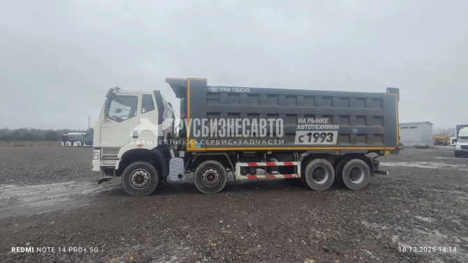 Купить Самосвал FAW J6 (8х4) б/у (2023 г., 26 756 км) (0538) Сбер комиссия- Бронь Сбер в компании Русбизнесавто - изображение 1