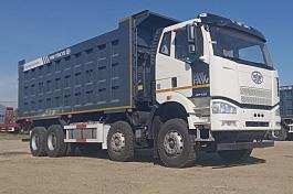 Самосвал FAW J6 (8х4) б/у (2023 г., 38 318 км)(9693)