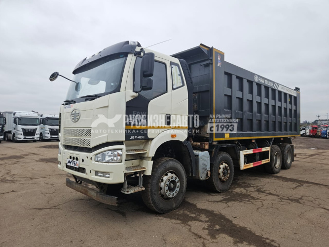 Купить Самосвал FAW J6 8x4 б/у (2023 г.в.,59 641 км.)(9635)Сбер комиссия - Бронь Загуменникова К. в компании Русбизнесавто - изображение 7