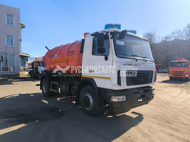 Купить КО-529-16 на шасси МАЗ 534025 вакуумная машина 11 м3 в компании Русбизнесавто - изображение 0